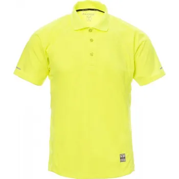 Dámské tričko PAYPER TRAINING 000090-0028 / Sportovní polokošile - fluorescent yellow S