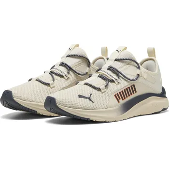 Pánské tenisky PUMA Pánské běžecké tenisky textilní, elastické pásky Softride Rift Bold 3 PUMA BÍLÁ|ORANŽOVÁ|ŽLUTÁ