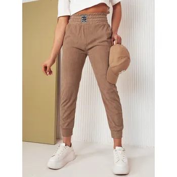 Dámské tepláky LORIST Dstreet UY2054 Barva: Hnědá, Velikost: XL/XXL