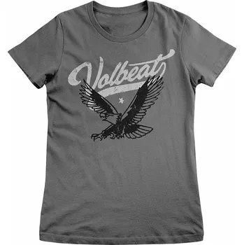 Dámské tričko Volbeat tričko, Eagle Girly Dark Grey, dámské L