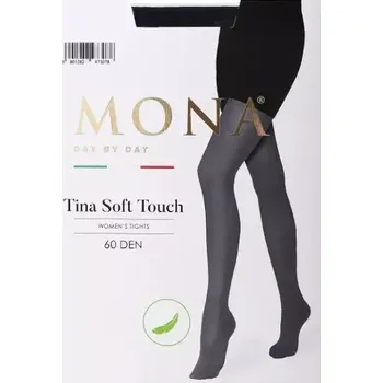 Dámská erotická souprava Punčocháče Mona Tina Soft Touch 60 den 5-XL černá 5-XL