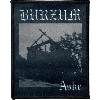 Nášivka Burzum nášivka 100 x 80 mm, Aske