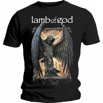 Pánská móda Lamb Of God tričko, Winged Death, pánské XXL