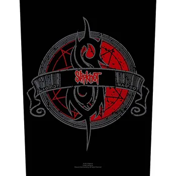 Nášivka Slipknot nášivka na záda 30x27x36 cm, Crest