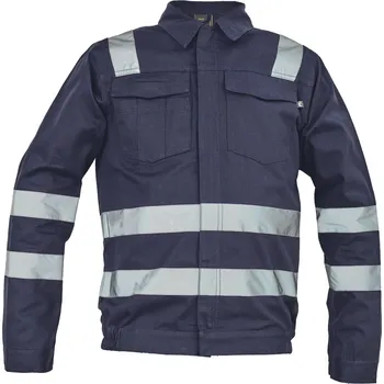 pracovní bunda CERVA CIUDADES GETACHE RFLX / Pracovní bunda s reflexními pruhy - námořní modrá 54