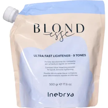 Barva na vlasy Zesvětlující pudr pro rychlé a výrazné zesvětlení Inebrya Blondesse Ultra Fast Lightener - 500 g + dárek zdarma