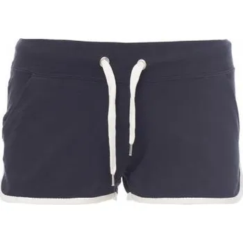 Dámská móda PAYPER COMBAT LADY 000160-0015 / Dámské teplákové bermudy - navy blue/bílá S