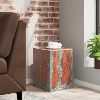 Stolička zahrada-XL Stolička masivní teak a pryskyřice 243468