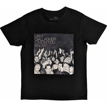 Pánské tričko Oasis tričko, Liam Gallagher C'mon You Know Black, pánské XL