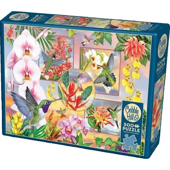 Dětské zboží COBBLE HILL Puzzle Kolibříci 500 dílků