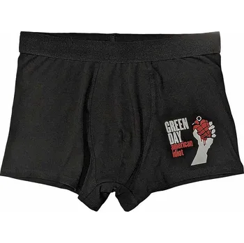 Boxerky Green Day boxerky CO+EA, American Idiot Black, pánské S