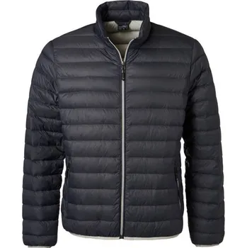 DAIBER JN 1140 / Pánská péřová bunda - graphite/silver XL