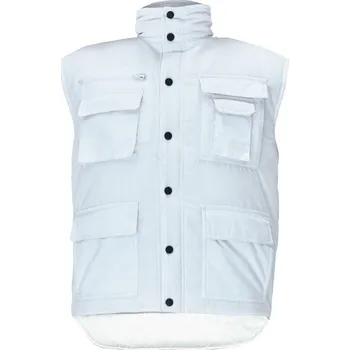 pracovní vesta CERVA TRITON / Zimní vesta - bílá XXXL