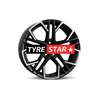 Alu kolo Borbet XV 8.5x19 5x114.3 ET35 black polished matt