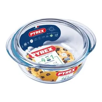 Nádoba na pečení MÍSA SKLENĚNÁ S VÍKEM ZAPÉKACÍ PYREX 1,3 L