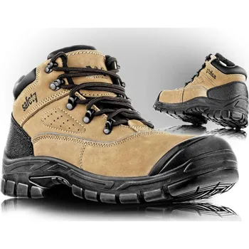Pracovní obuv VM FOOTWEAR DAMASK 2760-S3L / Kotníková bezpečnostní obuv S3L - hnědá 48