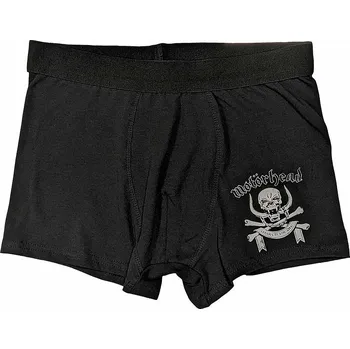 Boxerky Motorhead boxerky CO+EA, March or Die Black, pánské XXL