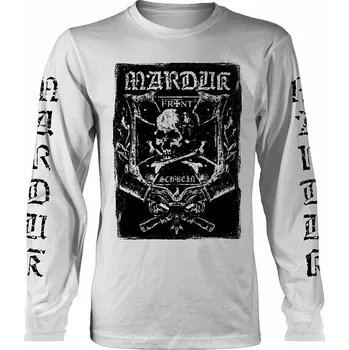 Marduk tričko dlouhý rukáv, Frontschwein BP White, pánské XXL
