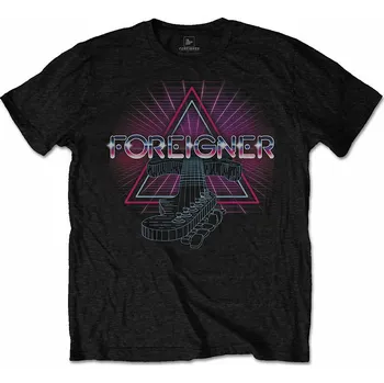 Pánské tričko Foreigner tričko, Neon Guitar, pánské S