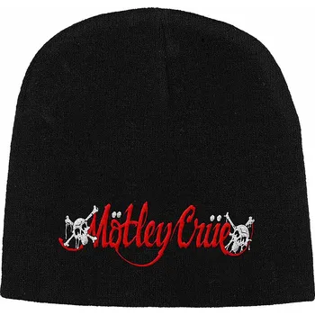 Čepice Motley Crue zimní kulich, Dr Feelgood Logo Black, unisex