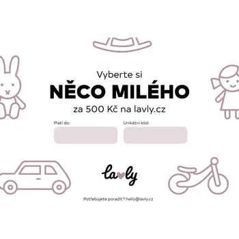 Dárkový potravinový koš Online dárkový poukaz na Lavly za 500 Kč