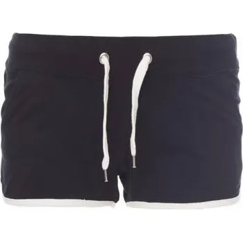 PAYPER COMBAT LADY 000160-0015 / Dámské teplákové bermudy - černá/bílá M