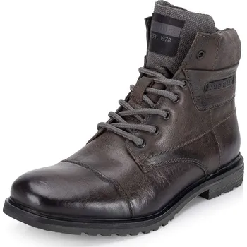 Pánská zimní obuv Bugatti Pánská kotníková obuv BUGATTI 325-A0U3F-3514-1111 šedá W5 41