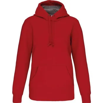 Pánská mikina KARIBAN VINTAGE K443 / Mikina s kapucí - red XXXL