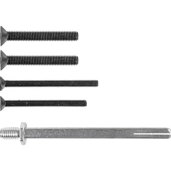MPK - SECURO S01 SET šrouby + čtyřhran 70 - 80 mm, madlo/klika