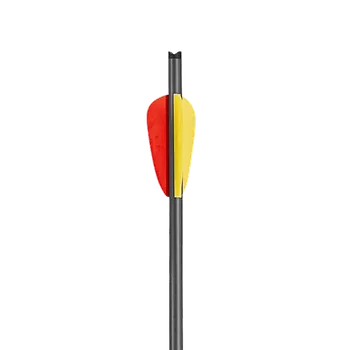 Šíp duralový 16" do kuše, moon end, černý 5 ks/bal Ek-Archery