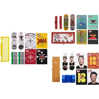 Hračka pro nejmenší Spin master Tech Deck fingerboard dvojbalení s překážkou