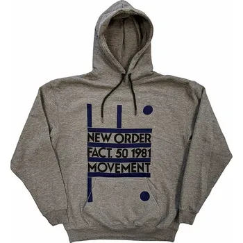 Pánská mikina New Order mikina, Movement Grey, pánská XXL