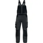 DELTA MACH5 M5SA3 / Pánské odolné pracovní kalhoty s laclem - šedá/černá XL