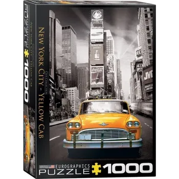 Puzzle EUROGRAPHICS Puzzle Žlutý taxík v New Yorku 1000 dílků