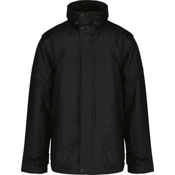 pracovní bunda KARIBAN VINTAGE FACTORY K693 / Pánská bunda s odepínacími rukávy - black L