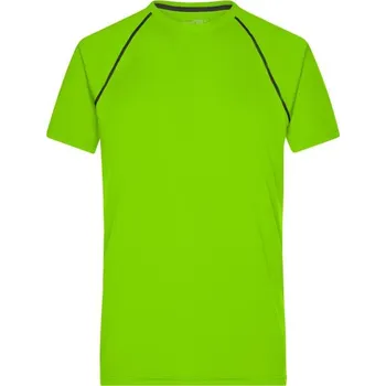 Pánské tričko DAIBER JN 496 / Pánské funkční tričko - bright green/black XL