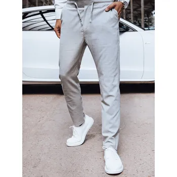 Pánské kalhoty Pánské kalhoty Dstreet UX4415 Barva: Šedá - světle, Velikost: 34