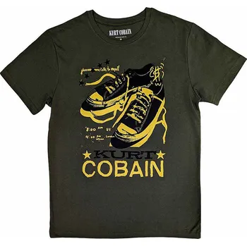 Pánské tričko Nirvana tričko, Kurt Cobain Converse Green, pánské XL