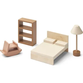 Doplněk pro panenku Nábytek do domečku LIEWOOD Amanda Růžová mix