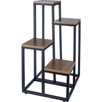 Stojan na květiny Ruhhy 25997 71 x 34,5 x 34,5 cm hnědý