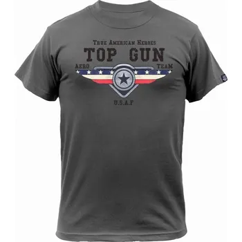 Pánské tričko TOP GUN® Tričko TOP GUN® AERO TEAM antracit