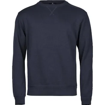 Pánská mikina TEE JAYS TJ5504 INTERLOCK / Pánská žebrovaná mikina - navy XL