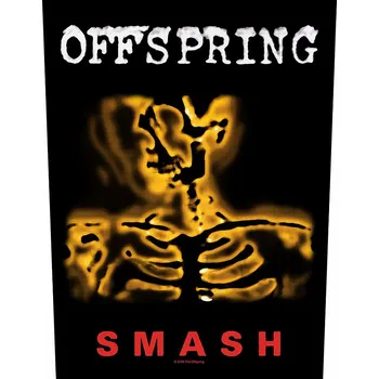 Nášivka The Offspring nášivka na záda CO+PES 30x27x36 cm, Smash Black