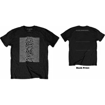Pánské tričko Joy Division tričko, Unknown Pleasures W/Back Print, pánské XXXL