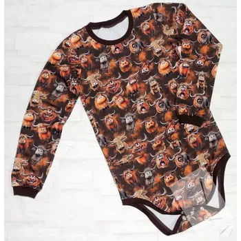 Kojenecký body bodýčko býci vel.128 PEG