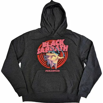 Pánská mikina Black Sabbath mikina, Paranoid Charcoal Grey, pánská XL