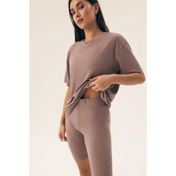 Dámské pyžamo Dámské pyžamo Henderson Nueva Hnědá L