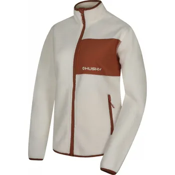 Dámská mikina Husky Dámská fleecová mikina Addy Zip L S, beige