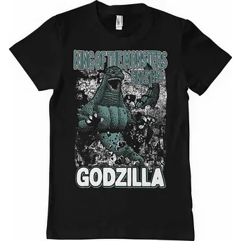 Pánské tričko Godzilla tričko, King Of The Monsters Since 1954 Black, pánské XXL