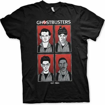 Pánské tričko Ghostbusters tričko, Original Team Black, pánské M